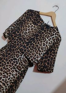 Tiger Print 🟤Dress For Girl Or Women 36 Bust