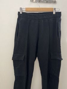 Black Cargo Style Pants