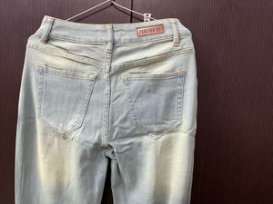 Forever 21 Light Wash Jeans