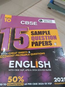 CBSE Class 10 English Sample Papers