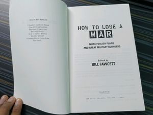 How To Lose A War By Bill Fawcett