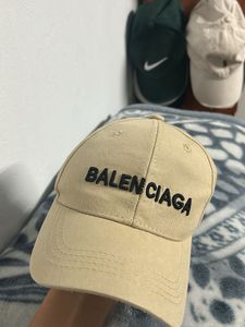 Balenciaga Beige Baseball Cap