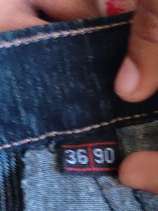 Vintage Wash Denim Jeans