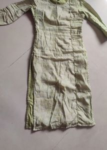 Lime Green Kurta