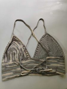 Handmade Crochet Halter Top