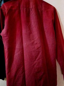 Maroon Casual Shirt