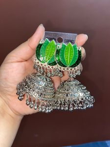 New Lotus Jhumka