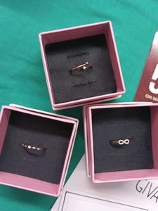 Giva Ring Combo Of 3 Fixed Price ✨✨✅