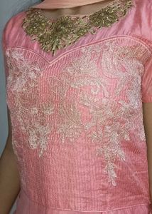 Elegant Pink Kurta Set