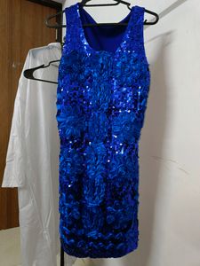 🆕Blue Sequins Dress