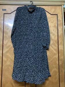 With Tag Gorgeous Black  Floral Print Dress