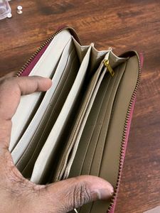 Miraggio Maroon Croc Wallet