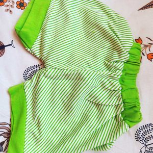 Cute Green Baby Outfit