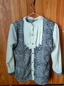 Animal Print Blouse