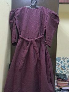 New* party Dress maroon