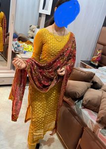 Elegant Yellow Party Suit💛💕🦋