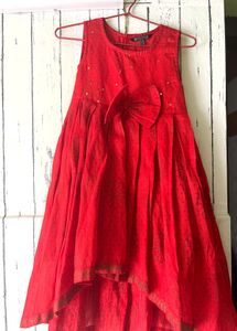 lifestyle brand Red dress with lining