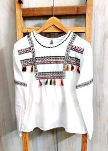 Boho Embroidered Top size-38-40