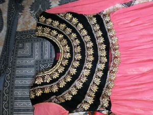 Elegant Pink Embroidered Anarkali Suit