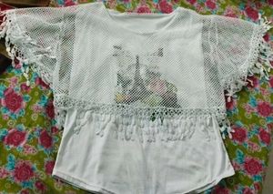 Elegent Western White Top