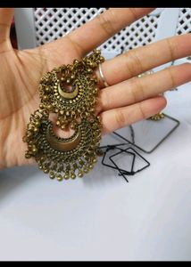 Long Chain With Finger Ring 💍