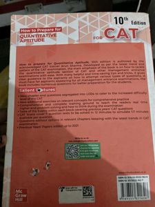Quantitative Aptitude CAT Book