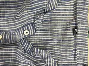 Striped Long Sleeve Tunic Top