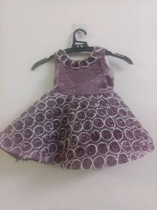 Cute Purple Rose Dress