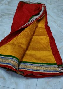 Red &amp; Yellow Saree
