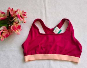 Magenta Sports Bra