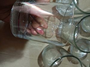 Set Of 6 Glasses Use For Cold Drink, Water, Wine