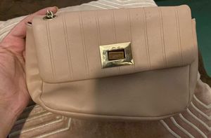 Blush Quilted Crossbody Bag
