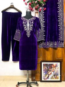 Best Quality Velvet Designer Suit