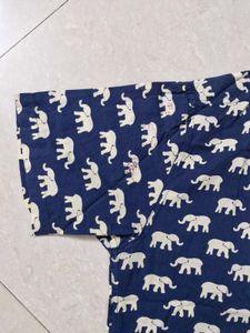 Elephant Print Shirt