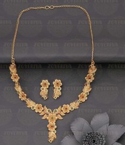 Brass Jewel Set (Gold