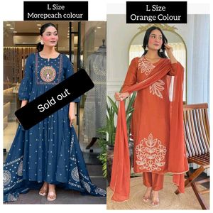 💥BRAND New Silk Embroidery Kurta Set💥