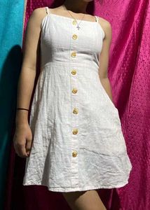 A Mini Light Pink Dress