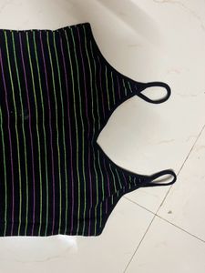 Striped Midi dress