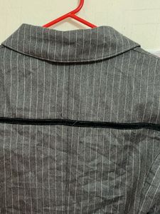 Vintage Striped Blazer