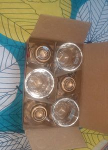 BEAUTIFUL GLASS CUPS Set