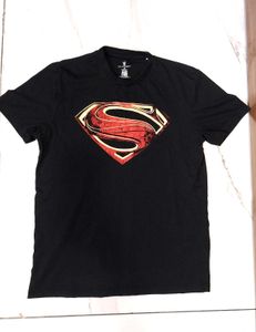 Black Superman Graphic T-Shirt
