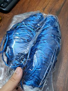 Blue Craft Cord Macrame thread
