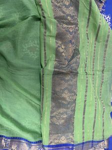 Bengali Traditional Tant Cotton Saree With Boarder