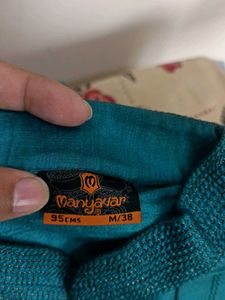 Note it's fit to L and Xl -Teal Ethnic