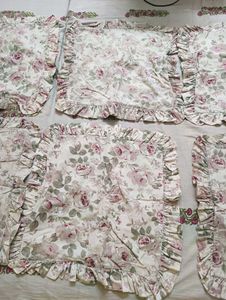 Cotton 6 Sofa Cushion Covers