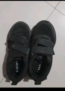 Black Freeman's Sneakers