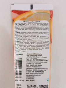 Citrus Crush Face Wash