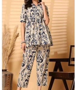Printed Coord dress
