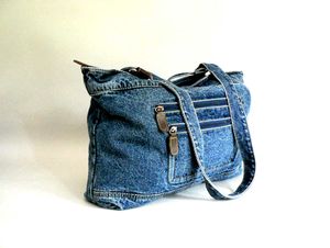 Vintage Denim Bag