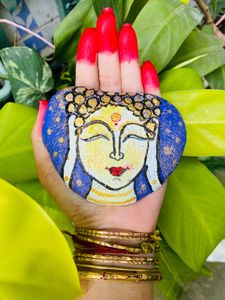 Brand New Stone Art On Buddha